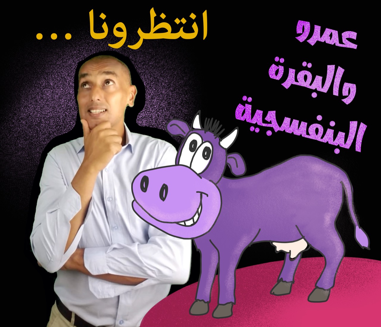 أنت تحتاج إلى بقرة بنفسجية